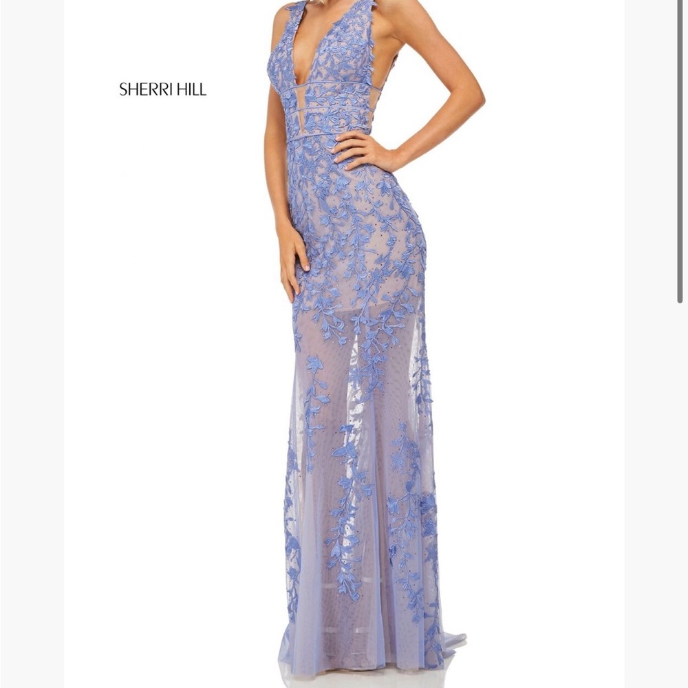 Sherri Hill feminine prom or homecoming dress